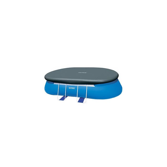 Zwembad Afdekking Intex Easy Set Ovaal 975 X 366 Dezwembadspecialist Nl